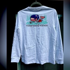 Vinyard Vines Boys Hockey Longsleeve Tee